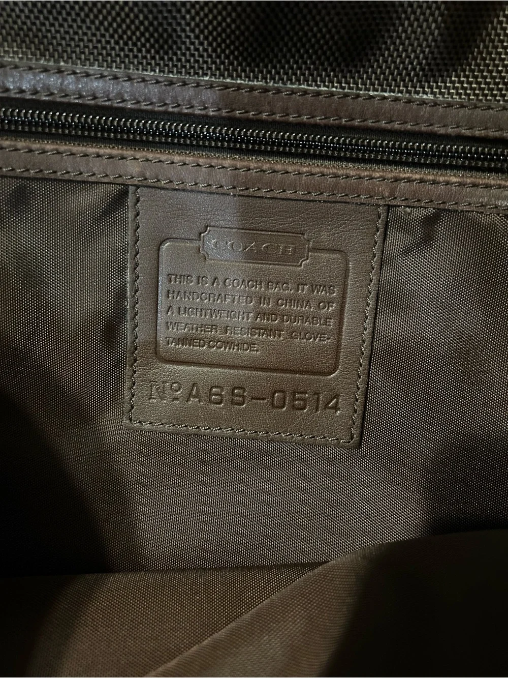 Coach classic brown